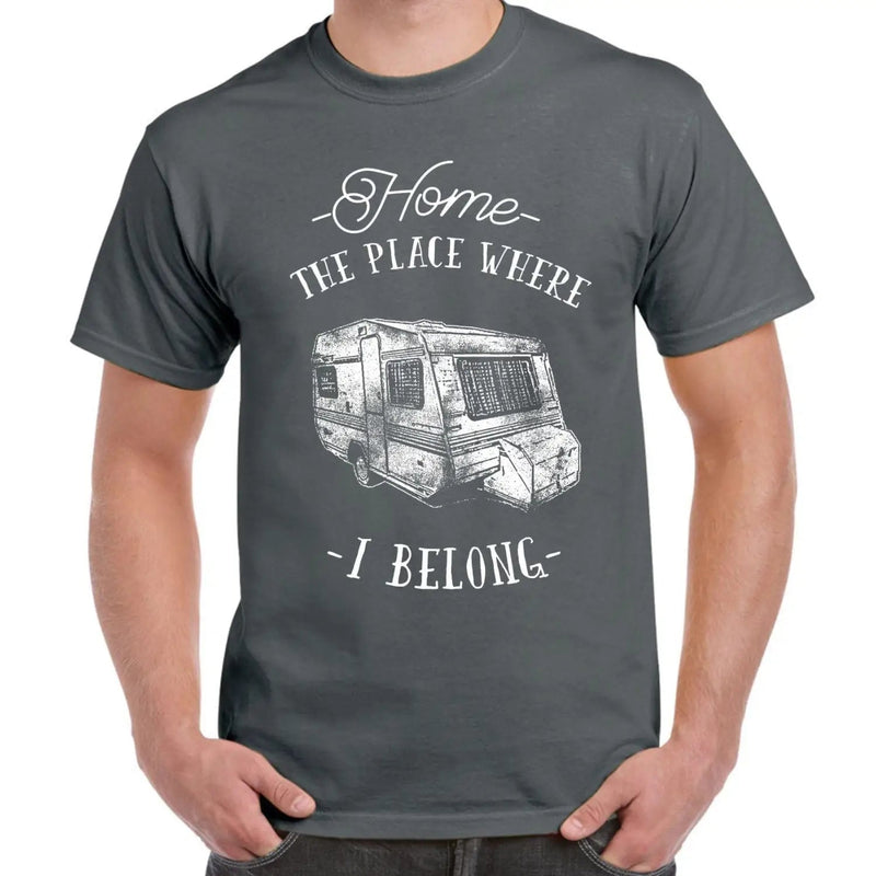 The Place Where I Belong Caravan Camping Men&