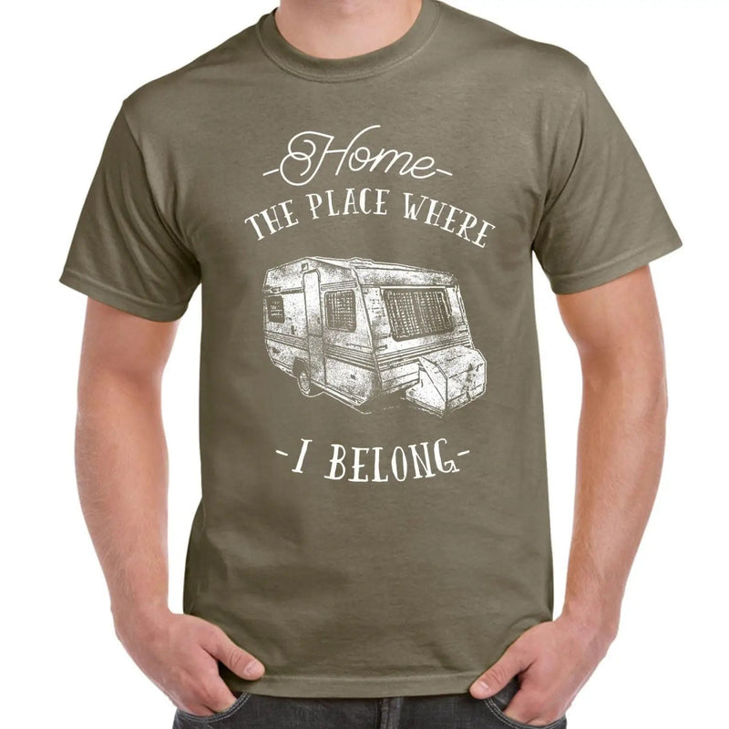 The Place Where I Belong Caravan Camping Men&