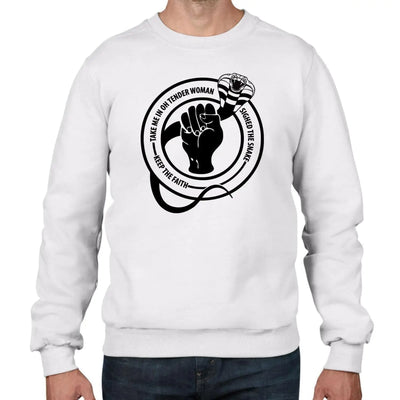 The Snake Al Wilson Northern Soul Men's Sweatshirt Jumper XL / White