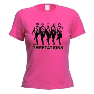 The Temptations Women's T-Shirt XL / Dark Pink
