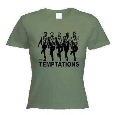 The Temptations Women's T-Shirt XL / Khaki
