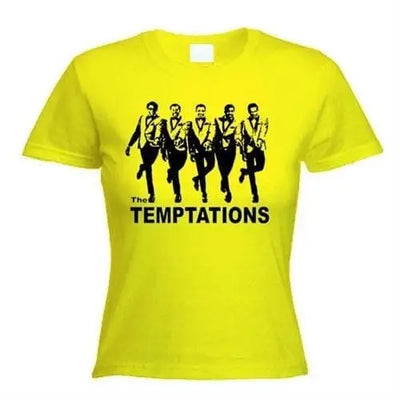 The Temptations Women's T-Shirt XL / Yellow