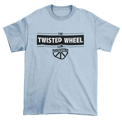 The Twisted Wheel Nightclub T-Shirt Light Blue / XXL