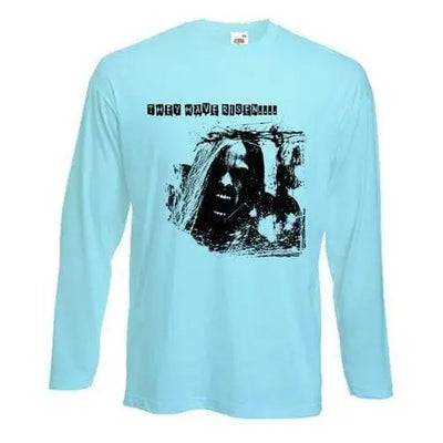 They Have Risen Long Sleeve T-Shirt S / Light Blue