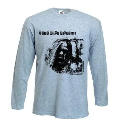 They Have Risen Long Sleeve T-Shirt S / Light Grey