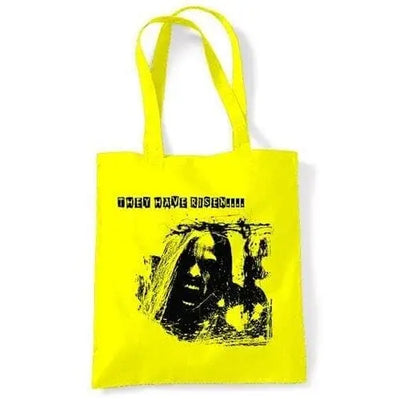 They Have Risen Zombies Shoulder Bag Yellow