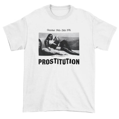 Throbbing Gristle Prostitution T-Shirt - XL - Mens T-Shirt