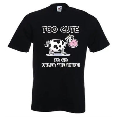 Too Cute To Go Under The Knife T-Shirt Black / M