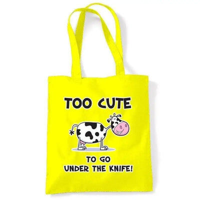 Too Cute Vegetarian shoulder bag Yellow