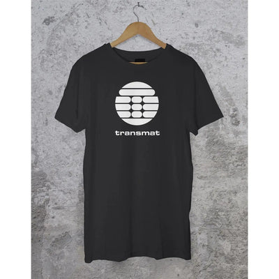 Transmat Records T Shirt - Detroit Techno Derrick May EDM House Music XL / Black