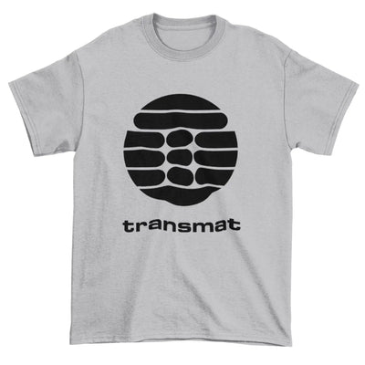 Transmat Records T Shirt - Detroit Techno Derrick May EDM House Music XL / Light Grey