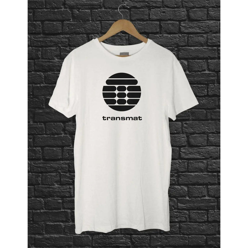 Transmat Records T Shirt - Detroit Techno Derrick May EDM House Music XL / White