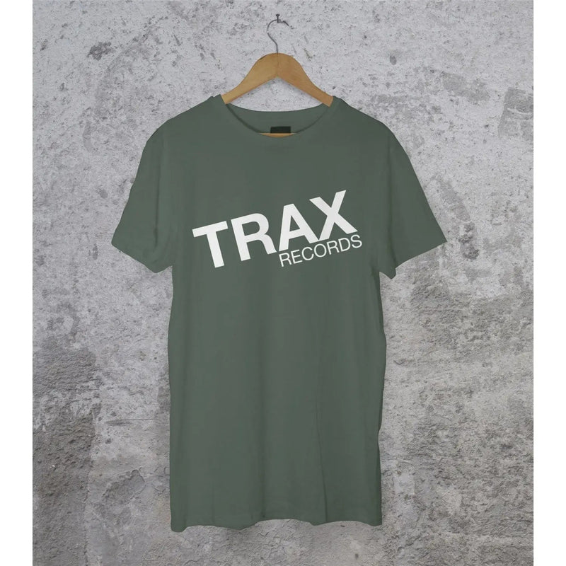Trax Records T-Shirt - Chicago House Acid Mr Fingers Phuture L / Khaki