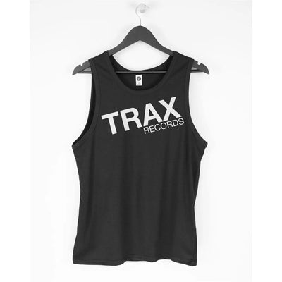Trax Records Vest Top - Chicago House Acid Mr Fingers Phuture T-Shirt L / Black