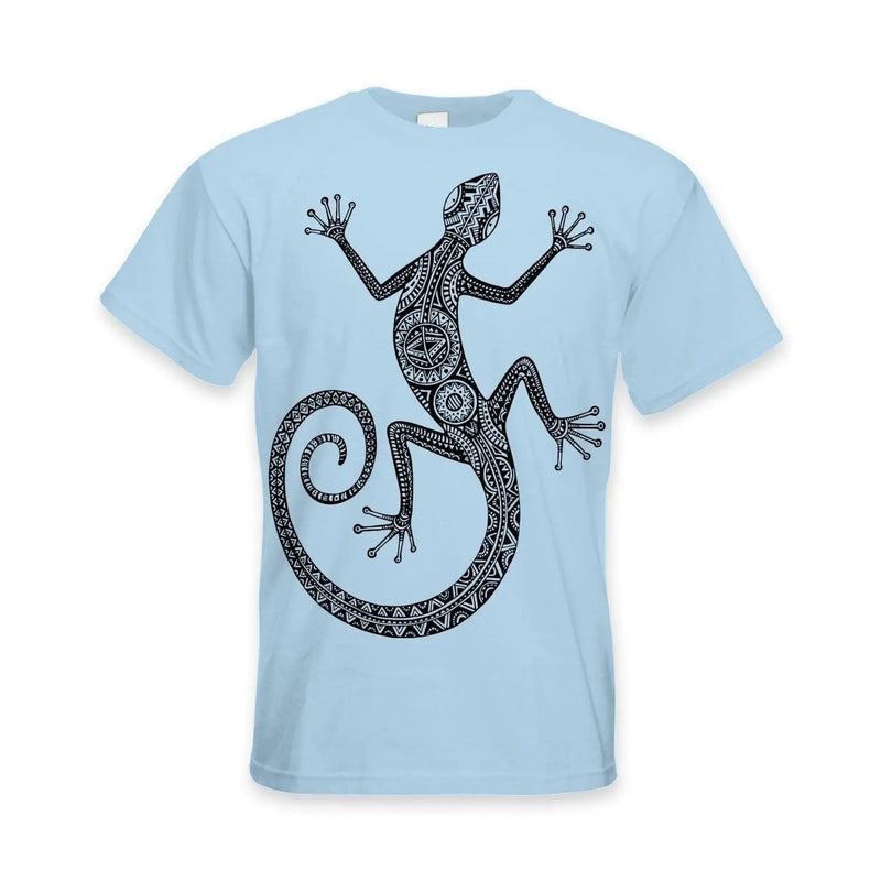 Tribal Lizard Tattoo Large Print Men&