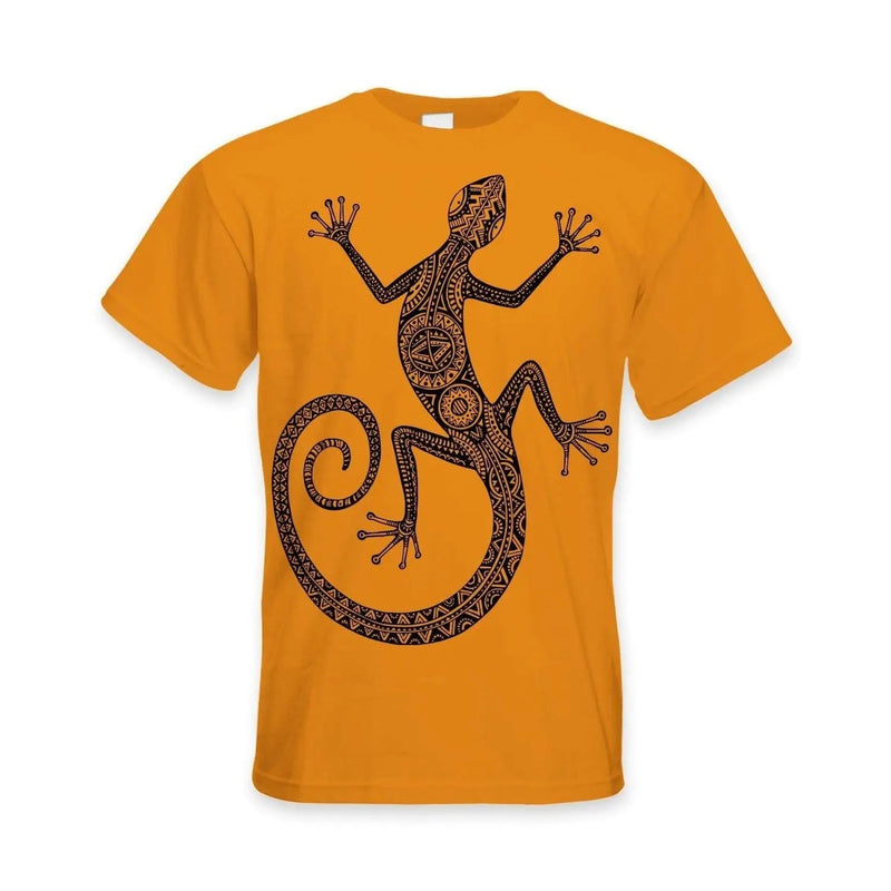 Tribal Lizard Tattoo Large Print Men&