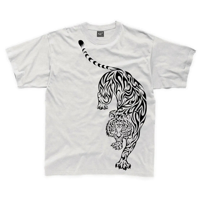 Tribal Tiger Tattoo Large Print Kids Children&