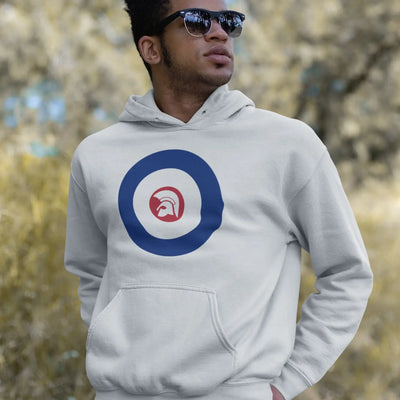 Trojan Mod Target Men’s Pouch Pocket Hoodie Hooded