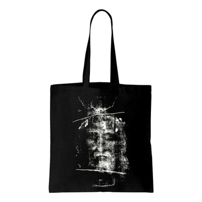 Turin Shroud Jesus Cotton Shoulder Shopping Bag