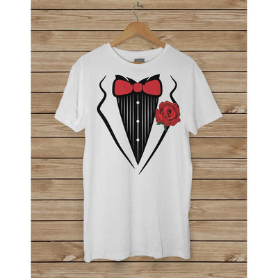 Tuxedo Fancy Dress T-Shirt