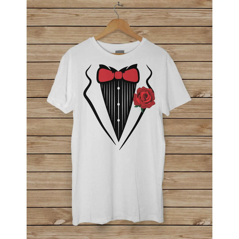 Tuxedo Fancy Dress T-Shirt