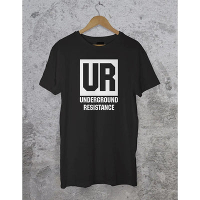 Underground Resistance Records T-Shirt - Detroit Techno UR EDM House S / Black