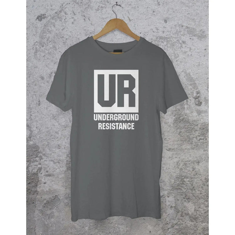 Underground Resistance Records T-Shirt - Detroit Techno UR EDM House S / Charcoal