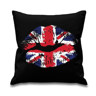 Union Jack Lips Scatter Cushion