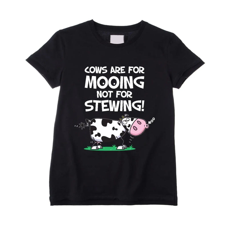 Vegetarian Cows Are For Mooing Unisex Children&