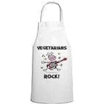 Vegetarians Rock Kitchen Apron
