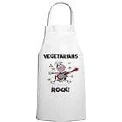 Vegetarians Rock Kitchen Apron