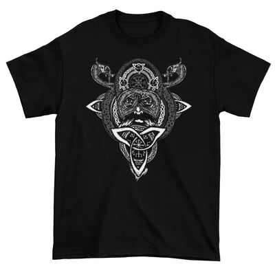 Viking Compass Warrior Tattoo Vegvisir Men’s T - Shirt