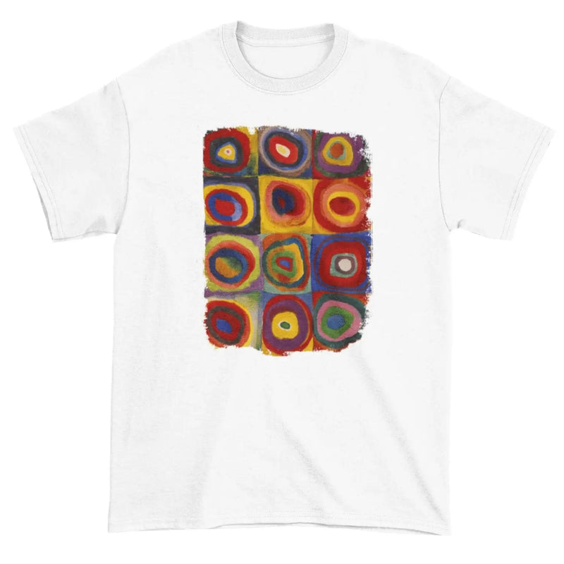Wassilly Kandinsky Colour Study Square With Concentric Circles Large Print Men&