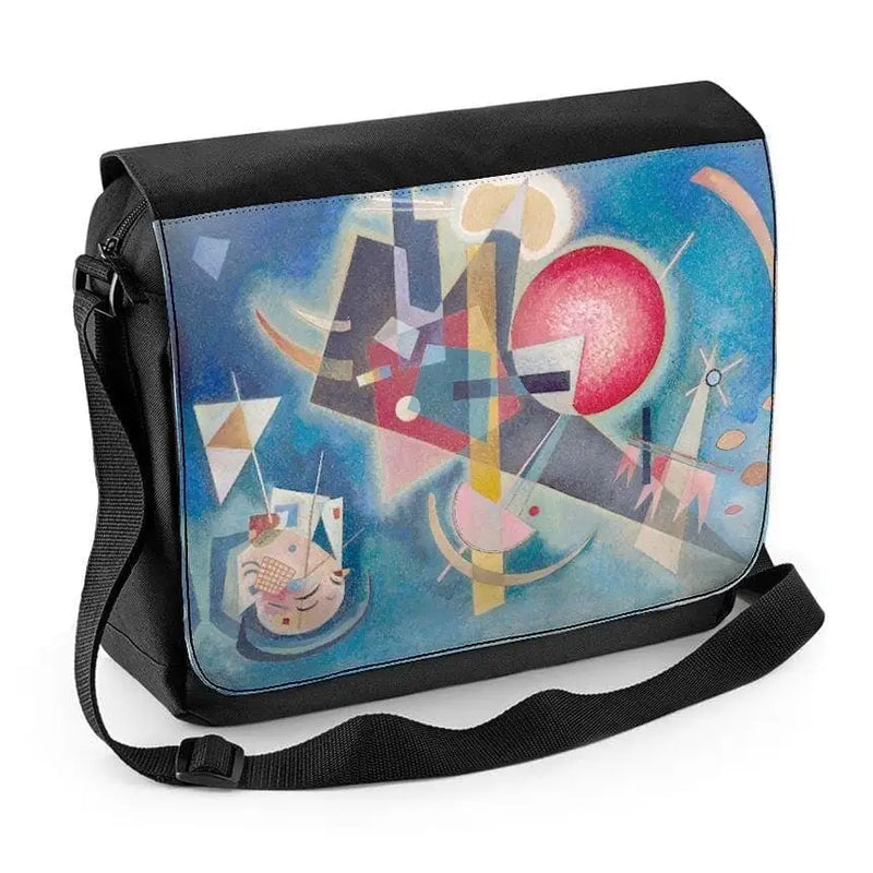 Wassily Kandinsky Im Blau Laptop Messenger Bag