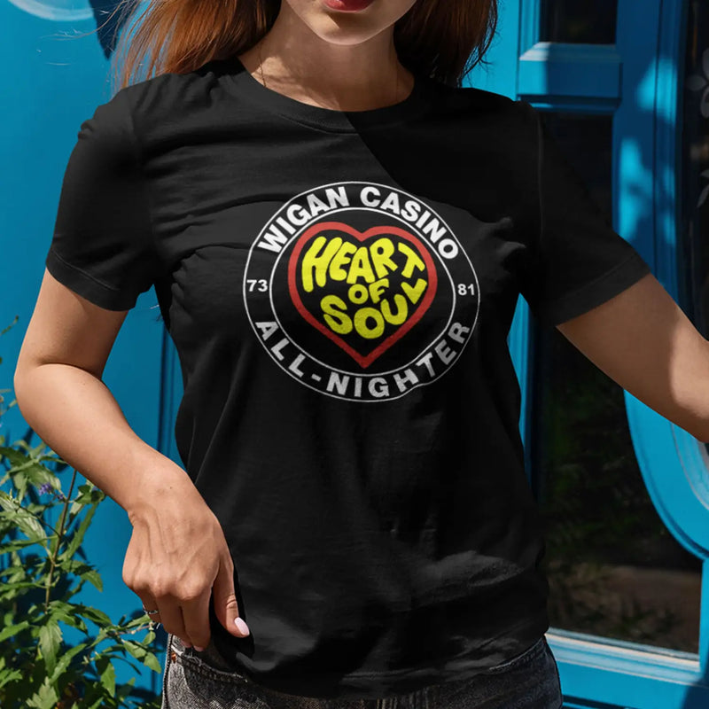 Wigan Casino Heart Of Soul Women’s T-Shirt - Womens T-Shirt