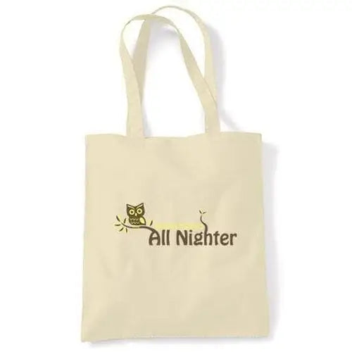 Wigan Casino Night Owl Shoulder Bag Cream