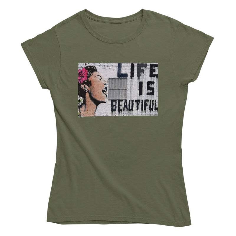 Banksy Life is Beautiful Women&