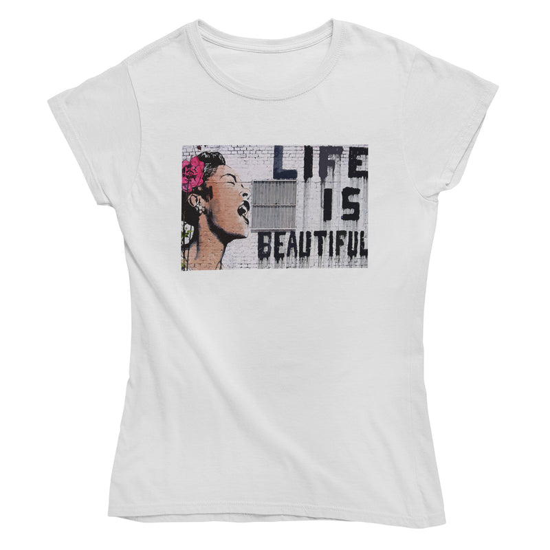 Banksy Life is Beautiful Women&