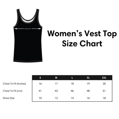 Magic Mushrooms Meditation Psychedelic Women's Vest Tank Top