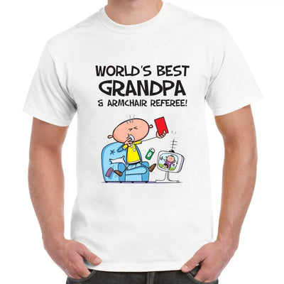 Worlds Best Grandpa Men's T-Shirt XL