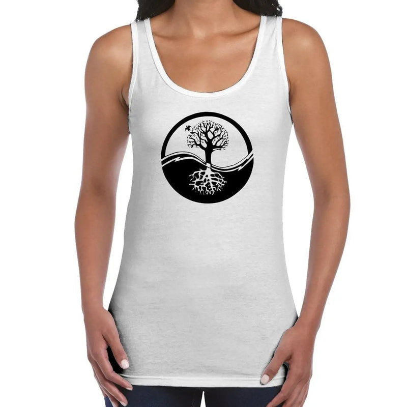 Yin and Yang Tree of Life Women&