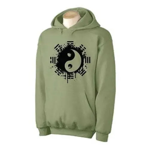 Yin & Yang Hoodie L / Khaki