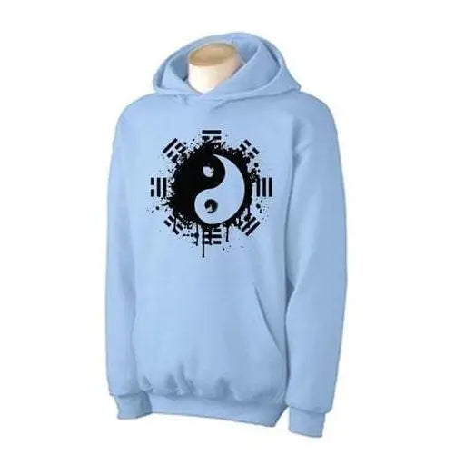 Yin & Yang Hoodie L / Light Blue