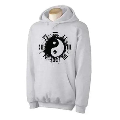 Yin & Yang Hoodie L / Light Grey