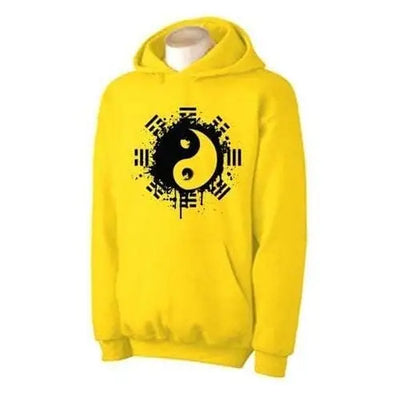 Yin & Yang Hoodie L / Yellow