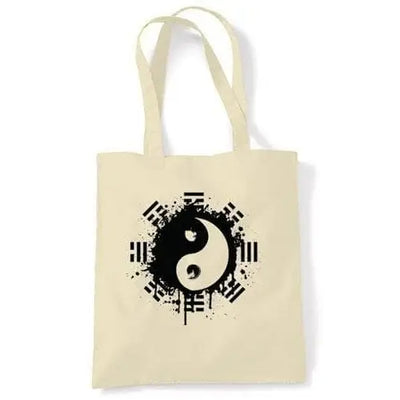 Yin & Yang Shoulder Bag Cream