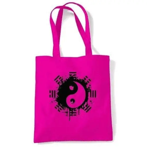 Yin & Yang Shoulder Bag Dark Pink