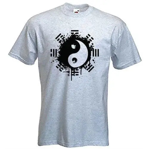 Yin & Yang T-Shirt XL / Light Grey