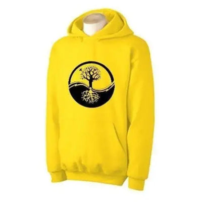 Yin & Yang Tree Of Life Hoodie XXL / Yellow