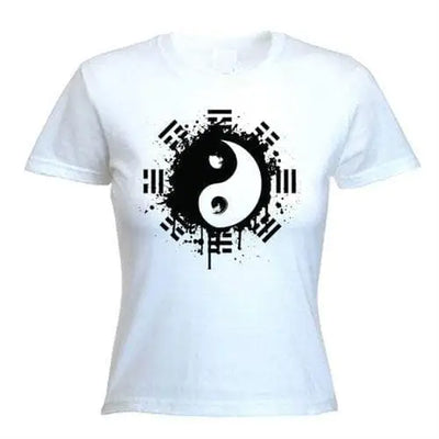 Yin & Yang Women's T-Shirt XL / White